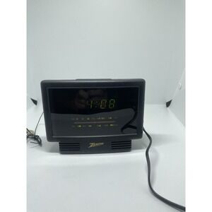 Zenith ZG120M Vintage AM/FM Clock Radio Tested Working